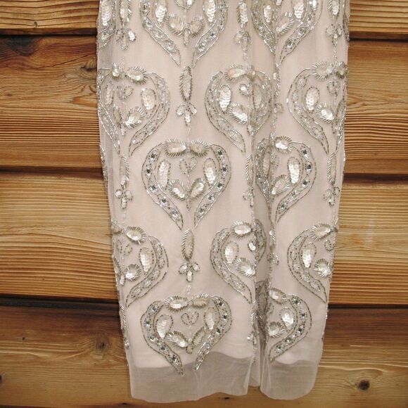 Aidan Mattox Bead Sheath Dress - Picture 4 of 8